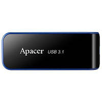 USB флеш наель Apacer 64GB AH356 Black USB 3.0 (AP64GAH356B-1) d