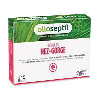 Комплекс для профилактики дыхательной системы OLIOSEPTIL NEZ-GORGE 15 Caps PP, код: 7813227