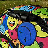 Тюбінг великий 100 см, надувні санки, ватрушка для дітей і дорослих, тюбінг для катання на гірці, фото 2