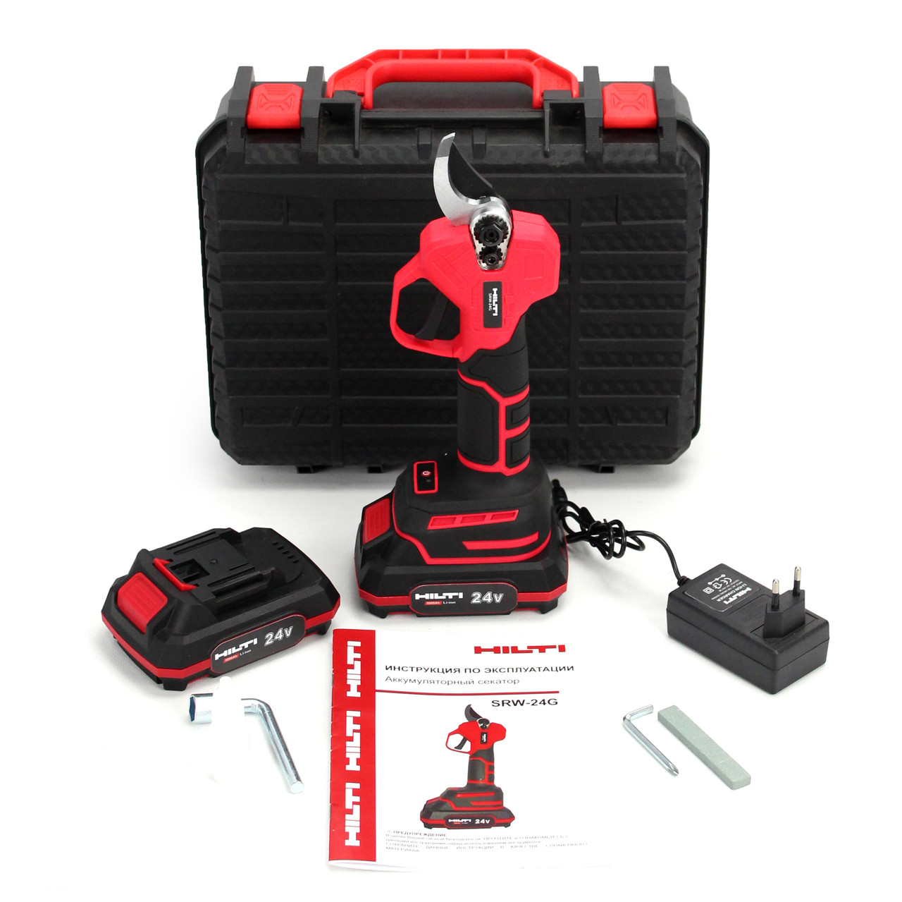 Акумуляторний секатор HILTI SRW-24G (24V, 5AH), АКБ секатор Хілті