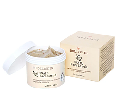 Скраб для обличчя з муцином равлика HOLLYSKIN Snail Face Scrub