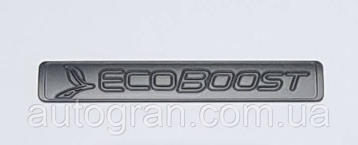 Емблема напис багажника Ford Ecoboost чорна тип1