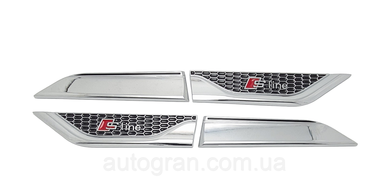 Емблеми на крила Sline для Audi A7