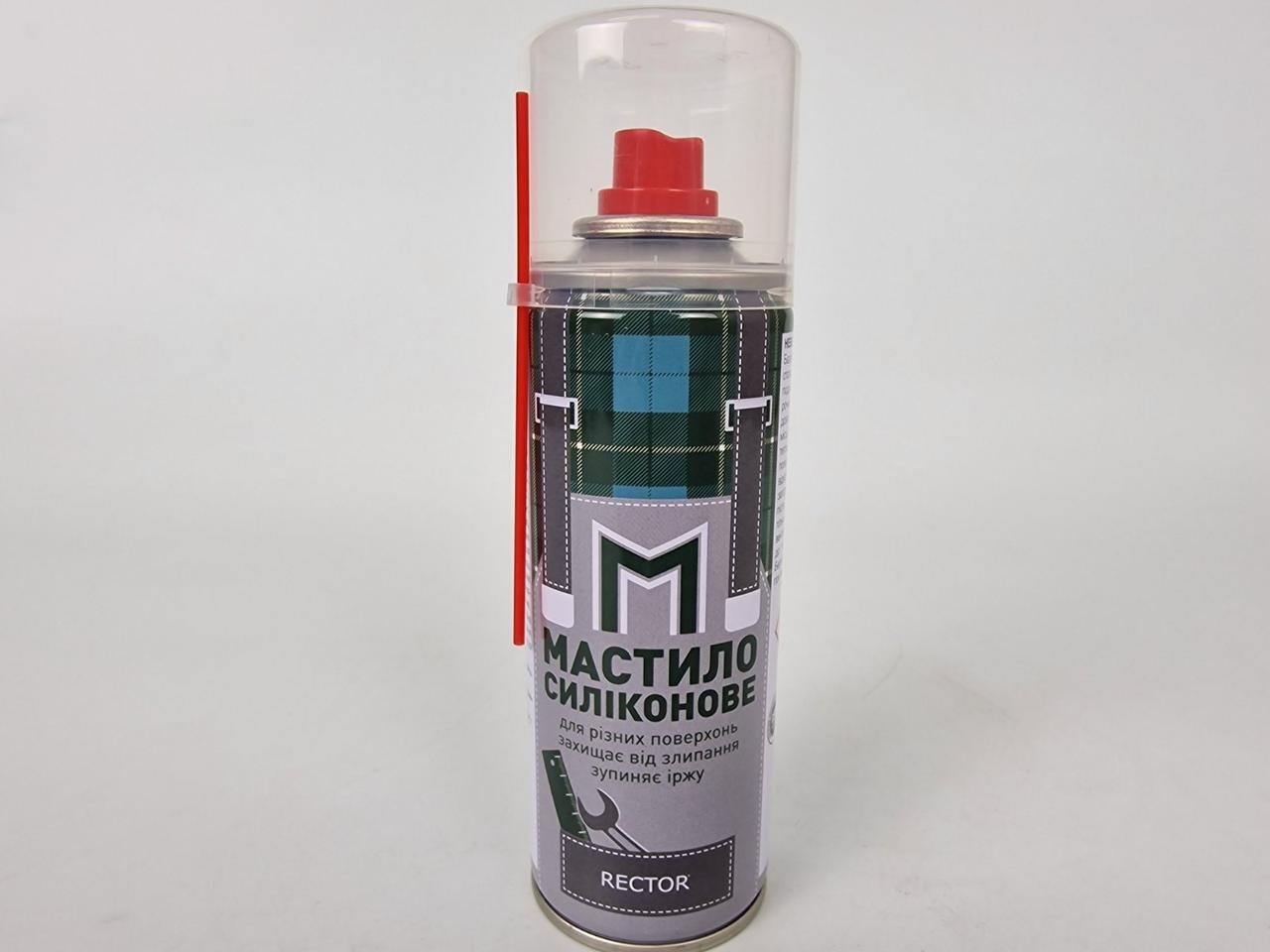 Смазка силиконовая в аэрозоле Rector 200 мл (1 шт), фото 1