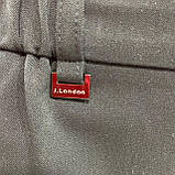 Брюки жіночі штани прямі резинка великого розміру 54 чорні, фото 8