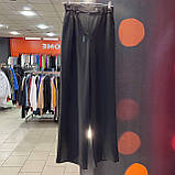 Брюки жіночі штани прямі резинка великого розміру 54 чорні, фото 5