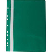 Папка-скоросшиватель Buromax A4 , perforated, PVC, green/ PROFESSIONAL (BM.3331-04) d