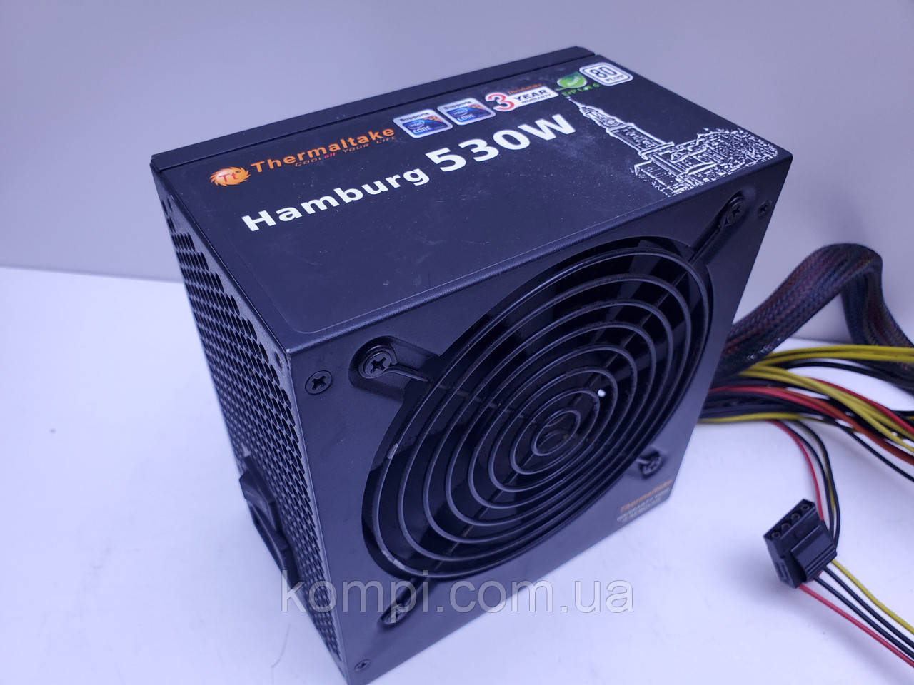 Блок живлення 530W Thermaltake Hamburg (TR2-530AH, 80Plus, б/у)