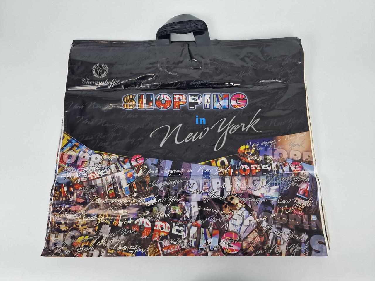 Пакет із петльовою ручкою (50*60) "819-Йорк" Ренпак (25 шт.), фото 1