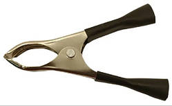 Зажим аккумуляторный 30А, черный, 1шт