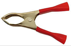 Зажим аккумуляторный 30А, красный, 1шт