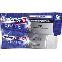 Зубная паста Blend-a-med 3D White С древесным углем 75 мл (8006540793114) d