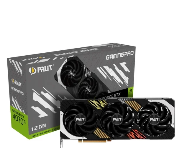 Видеокарта Palit GeForce RTX 4070 Ti GamingPro 12GB GDDR6X (NED407T019K9-1043A)