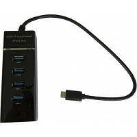 Концентратор Maiwo USB Type-C to 4х USB3.0 cable 29 cm (KH303) d