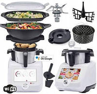 SILVERCREST Многофункциональный кухонный комбайн 1050 Вт + 800 Вт с функцией Wi-Fi Monsieur Cuisine Connect Tr