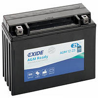 Аккумулятор залитый и заряженный AGM 21Ah 350A EXIDE SLA12-23 = AGM12-23