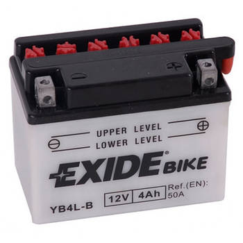 Акумулятор кислотний 4Ah 50A EXIDE YB4L-B = EB4L-B