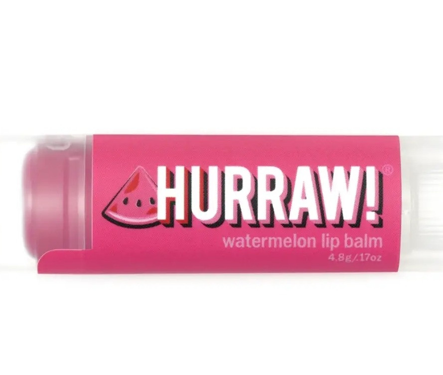 Бальзам для губ Hurraw! Watermelon Lip Balm (4,8 г), фото 1