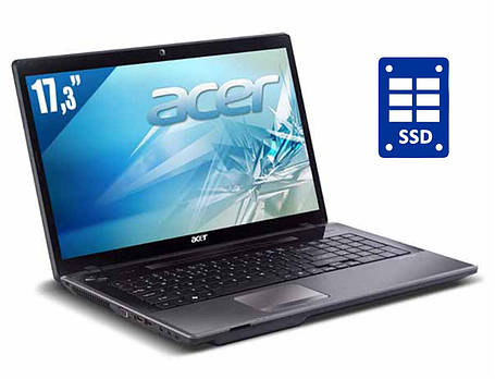Ноутбук Acer Aspire 7750/ 17.3" (1600x900)/ Core i3-2330M/ 8 GB RAM/ 240 GB SSD/ HD 3000, фото 1