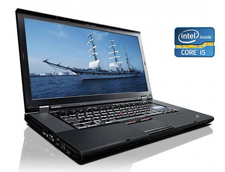 Ноутбук Lenovo ThinkPad T520/ 15.6" (1366x768)/ Core i5-2450M/ 8 GB RAM/ 240 GB SSD/ HD 3000, фото 1