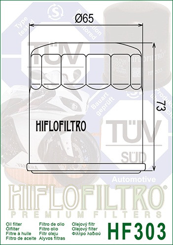 Фільтр масляний HIFLO FILTRO HF303C