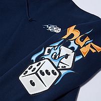 Худі HUF Dicey Pullover Hoodie Navy (розмір L), фото 5