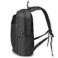 Рюкзак міський Semi Line USB 21 Black (P8252-0), фото 3