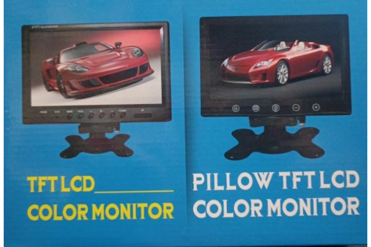 Монітор для камери переднього та заднього огляду 9 дюймів, фото 1