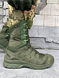 Зимові Берці Salomon Quest 4D Forces High GTX oliva ВТ6475, фото 3