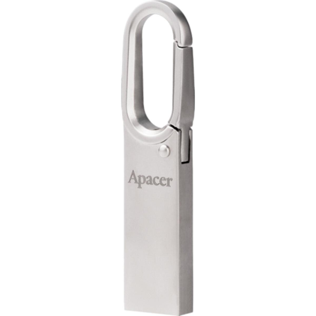Flash Apacer USB 3.1 AH15E 32Gb Metal silver