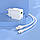 Мережевий зарядний пристрій HOCO C98A Proton single port QC3.0 charger set(Type-C) White, фото 9
