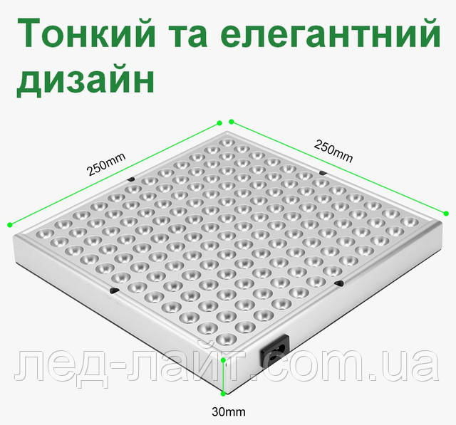 світлодіодна фіто панель для рослин