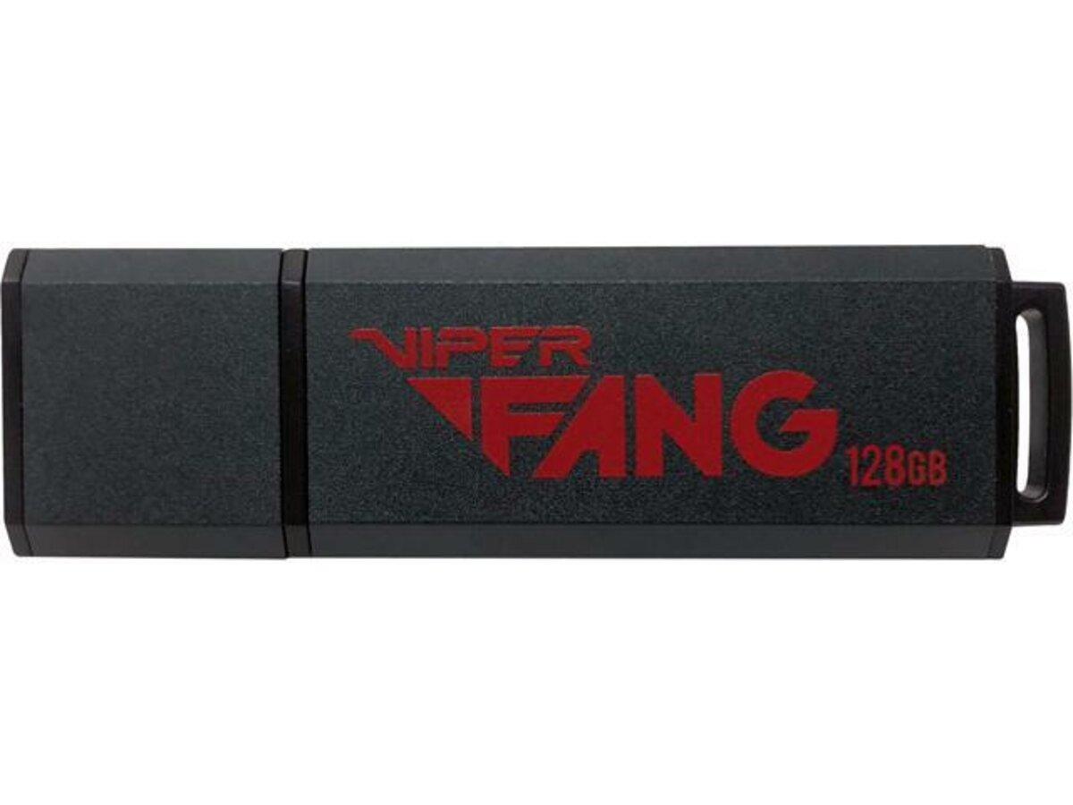 Flash Patriot USB 3.1 Viper FANG 128GB (R-400Mb/s, W-100Mb/s)  Metal/Black