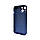 Чохол для смартфона AG Glass Matt Frame Color Logo for Apple iPhone 14 Navy Blue, фото 3