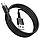 Кабель HOCO X83 USB to Type-C 3A, 1m, PVC, PVC connectors, Black, фото 4