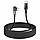 Кабель HOCO U108 Type-C to Type-C 5A, 100W, 2m, nylon, aluminum connectors, Black, фото 3