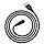 Кабель ACEFAST C3-02 USB to iP 2.4A, 1.2m, TPE, TPE connectors, Black, фото 3