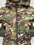 Куртка Тактична Армейська Soft Sheel Мультиком Розмір S/ XL/XL/XL/, фото 4