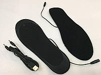 Стельки для взуття з підігрівом USB універсальні