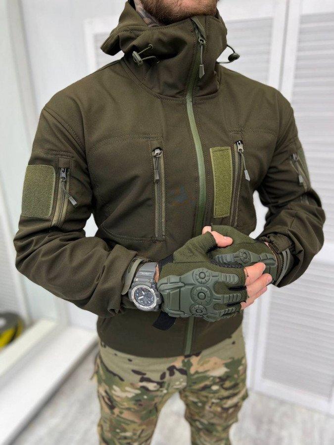 Куртка Тактична Softsheel Олива Розмір S/ XL/XL/XL/