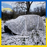 Сітка маскувальна біла зимова 6х10 Multi Tent №2