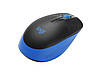 Ведмедик Logitech M190 бездротовий, Full size, Blue, фото 2