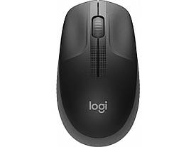 Ведмедик Logitech M190 бездротовий, Full size, Charcoal