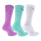 Шкарпетки спортивні Nike Everyday Plus Cushioned Socks 3 пари мультиколор (SX6888-993), фото 3