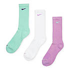 Шкарпетки спортивні Nike Everyday Plus Cushioned Socks 3 пари мультиколор (SX6888-993), фото 4