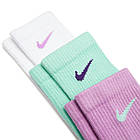 Шкарпетки спортивні Nike Everyday Plus Cushioned Socks 3 пари мультиколор (SX6888-993), фото 9
