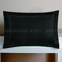 ARDESTO Наволочка Mix&Match Premium, 50х70+5см, 100% бавовна, сатин, чорний