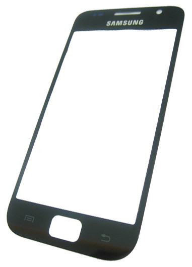 Скло дисплея Samsung Galaxy S GT-I9000 Black (для переклеювання), Уцінка