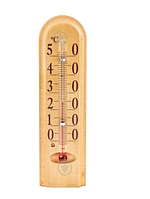 Термометр кімнатний на дерев'яній основі Д1-3