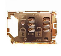 SIM Конектор для Nokia 202 / 305 / 306 / C2-00 / C2-03 / C2-06 / C2-08 / X2-02 SIM 2, Уцінка